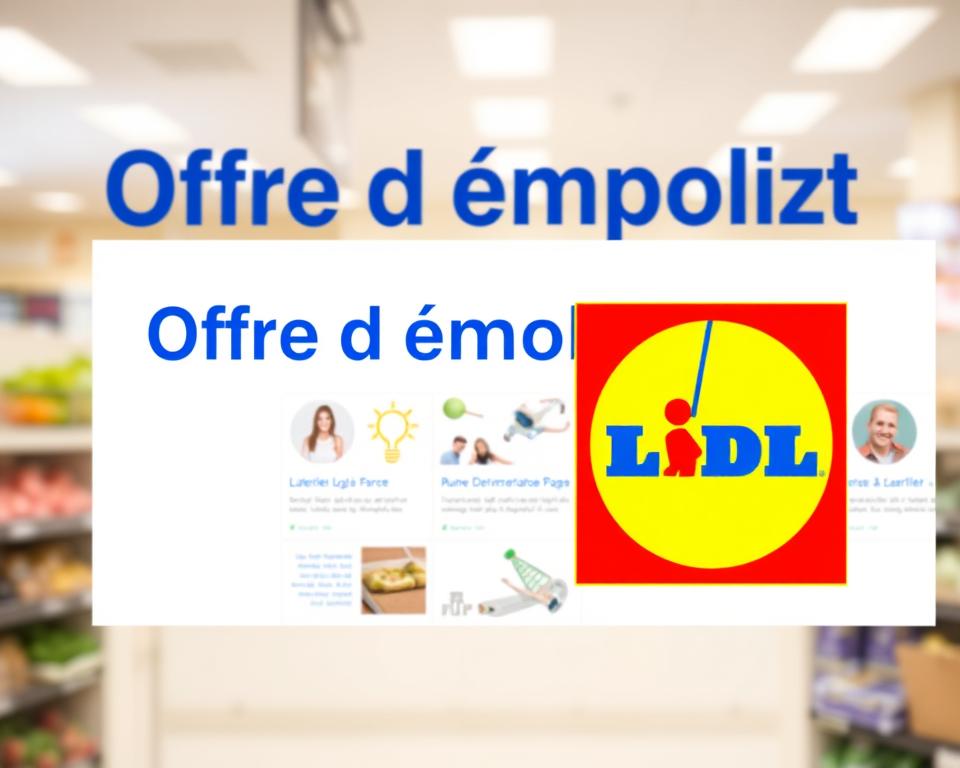 offre d'emploi Lidl